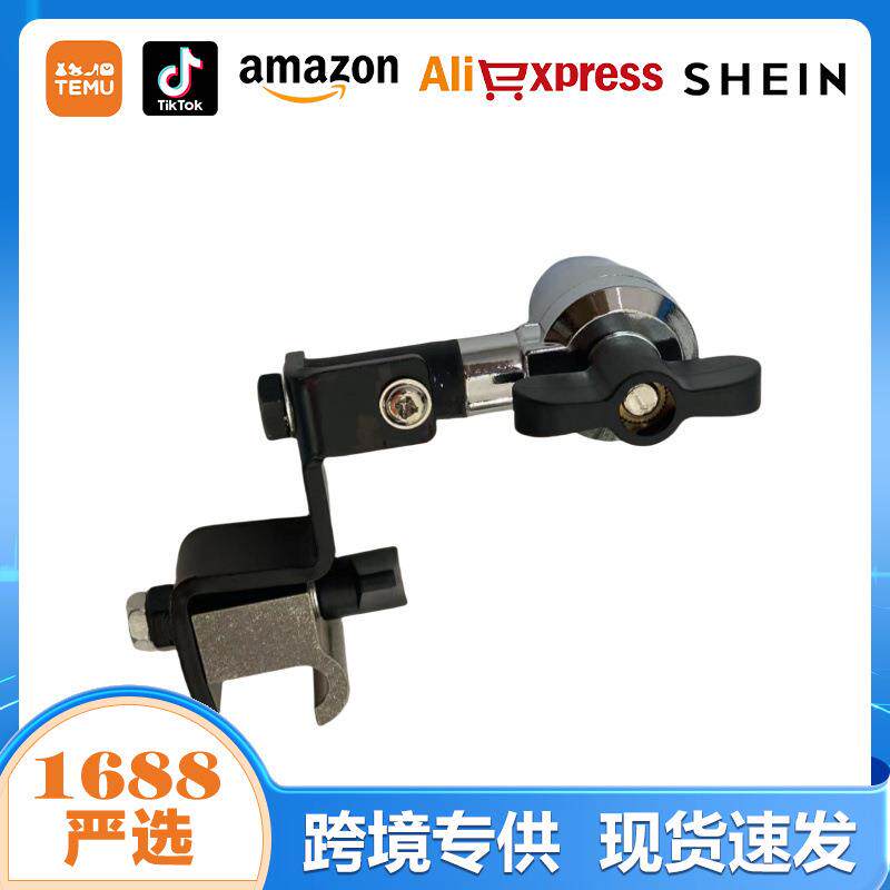 架子鼓爵士鼓多功能外置夹水镲牛铃谱架可固定打击支架乐器