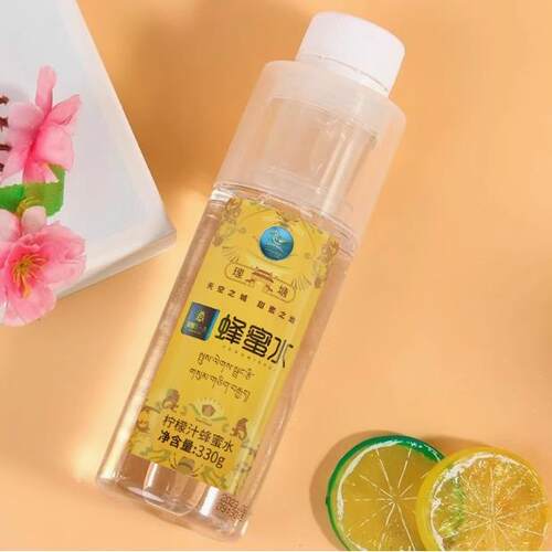 理塘蜂蜜水分离式手摇现调柠檬便携极峰三一八320ml*10瓶/箱解渴