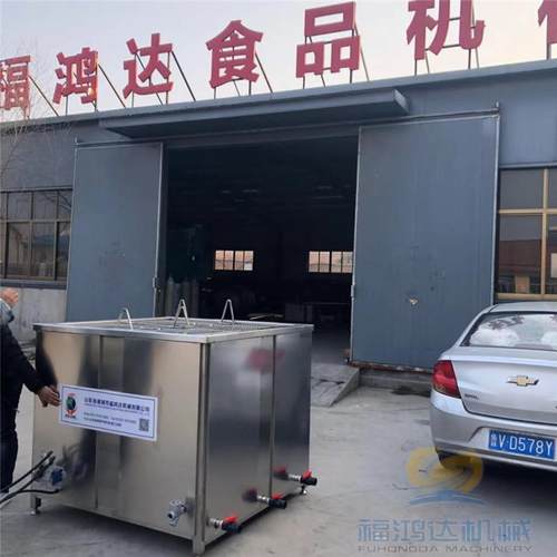 实地认证商家销猪蹄子煮锅 五香带鱼段煮锅 电加热不锈钢方形煮锅