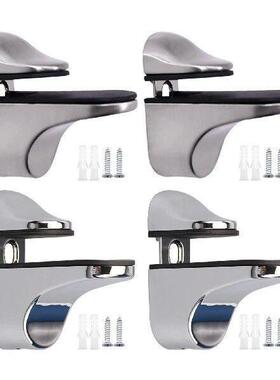 Glass Shelf Support Clamp for 3-21mm Glass, Glass Clips