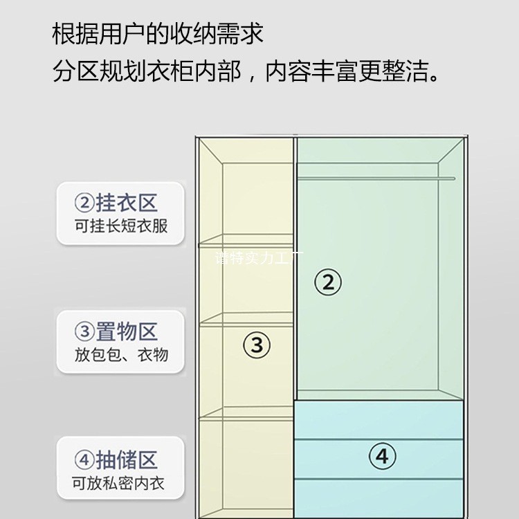YG-72025新款小型实木衣柜柜新款小房衣家间用卧室户收纳简易两门