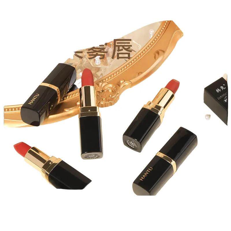 韩兔柔雾丝绒口红哑光持久不掉色复古正红豆沙色显白不易脱色学生