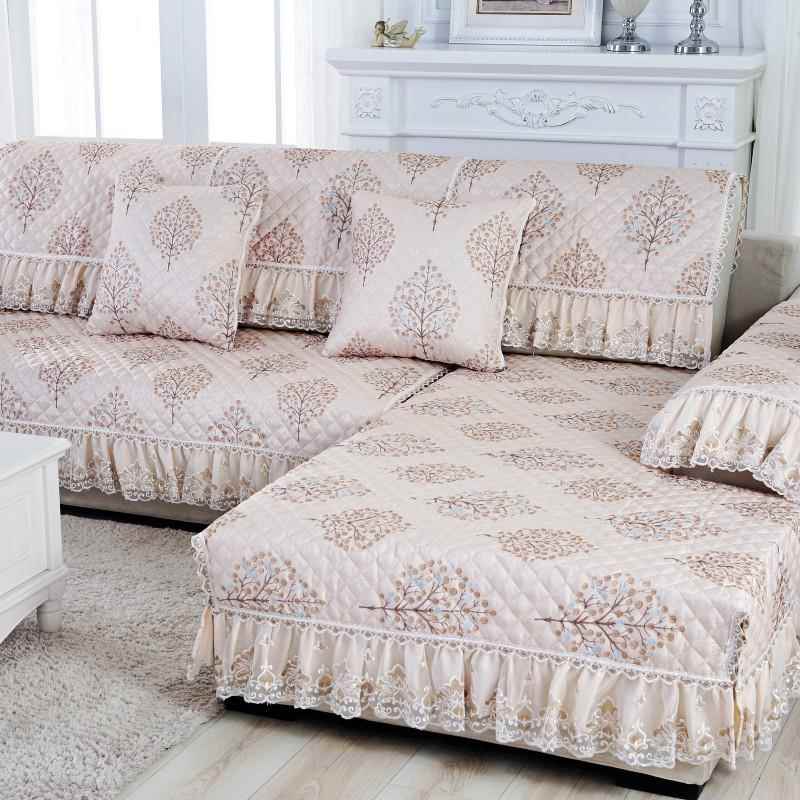 正品欧式棉麻沙发垫布艺坐垫滑用垫防四季通沙发防滑定坐垫套巾罩