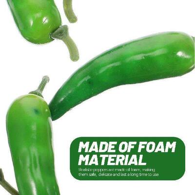 Simulation Food Model Prop Lifelike Small Chili Artificial