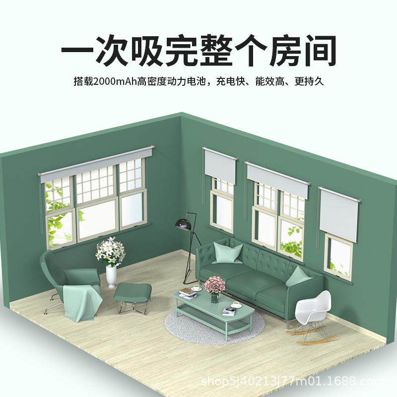 车载无线吸尘汽车家用P02大功率充电持便携器12手吹V大吸力尘器