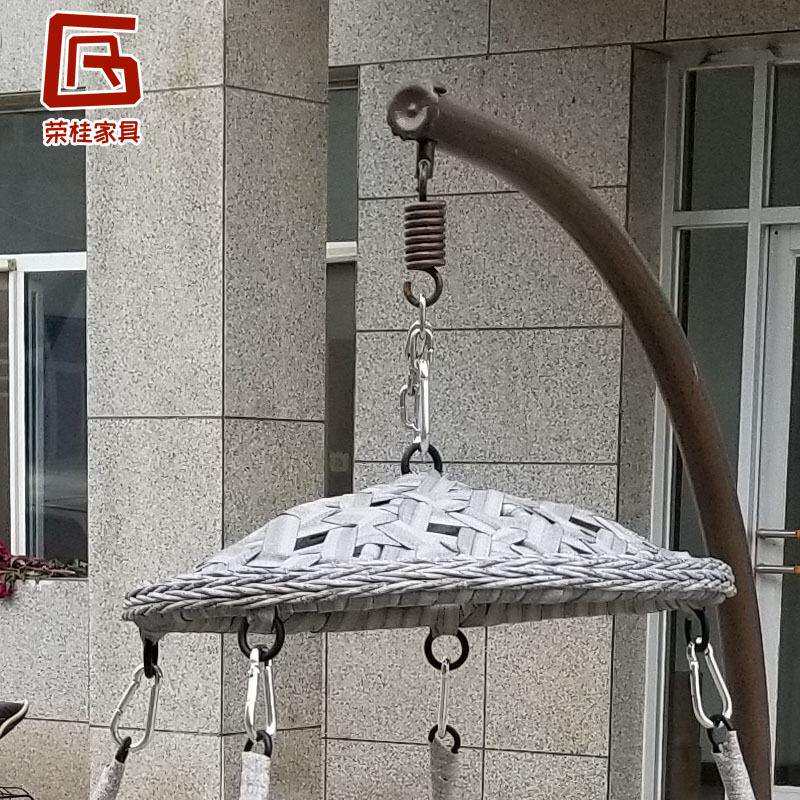 粗藤吊篮单人吊椅户外秋千藤椅阳台摇篮椅室内庭院休闲摇椅
