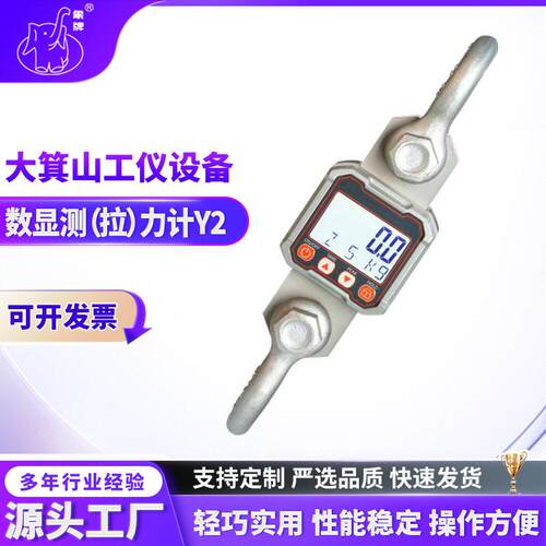 Y2数显测力计 工业精度数显推拉力计 手持便携式拉力测试仪