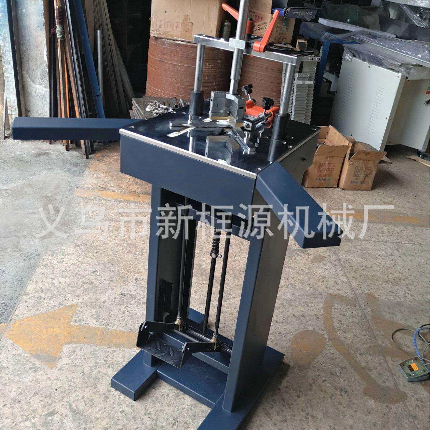 厂家直销脚踏钉角机切角机装饰画框木工机械及相框行业设备线条