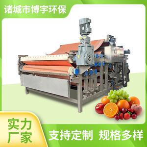 博宇樱桃压榨机工厂大型桑葚西梅水果压汁机工业樱桃榨汁机