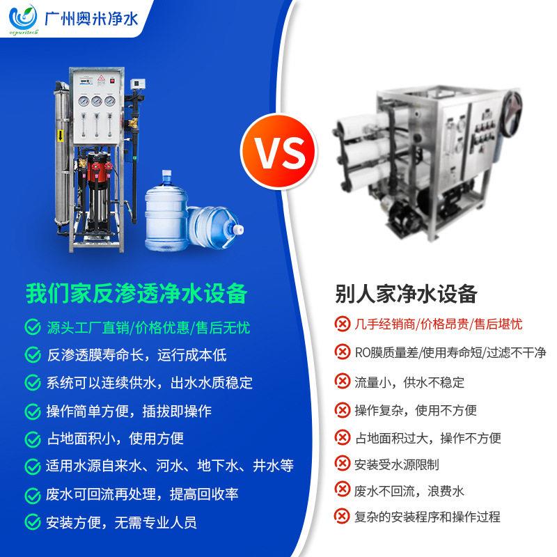 1吨ro反渗透设备工业水处理设备净水器直饮机去离子纯水机活性炭