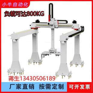 龙门桁架机械手重载齿条十字丝杆直线导轨滑台模组直角坐标码垛
