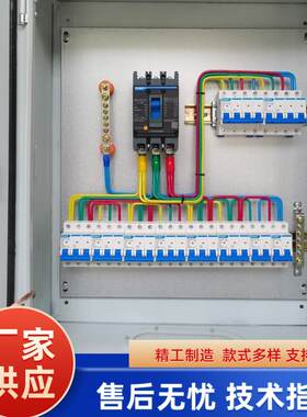 定制加工成套配电箱柜盘三相四线挂墙家用商超小区农场380V220V