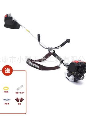 工厂四冲程侧挂式汽油割草机小型家用打草机139F收割机割灌机