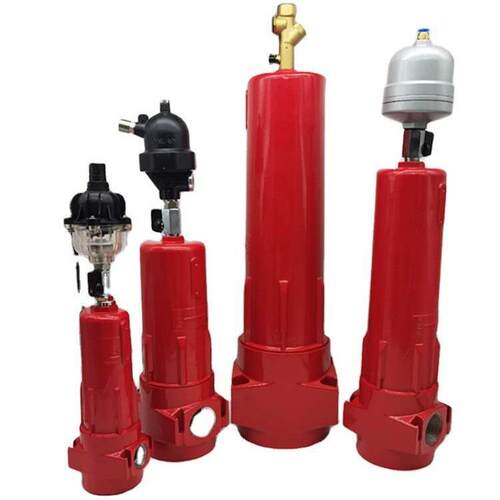 压缩空气精密过滤器高效管道过滤器1立方4分6分1寸接口