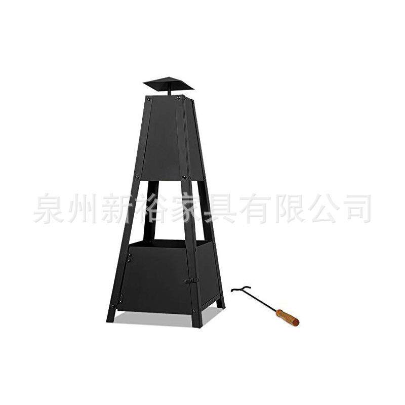 专业生产各类造型火炉取暖器创意城楼造型烤火炉