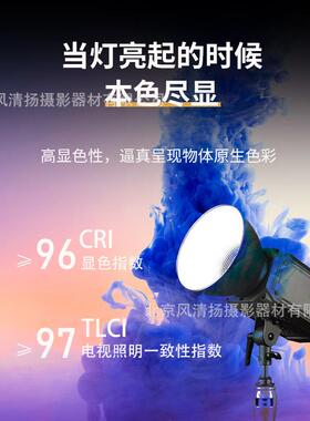 LS 利帅 固金 COOLCAM300X 补光灯 300W聚光灯常亮灯拍摄直播摄