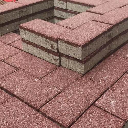 陶瓷林透水砖 陶透水砖瓷 城市园 烧结砖鸿隆广场透水砖厂家