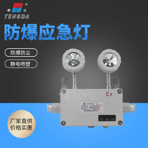 厂家ZFJC-E6W-Ex-TDJ51消防防爆双头应急灯LED照明灯