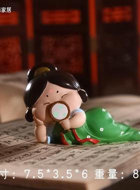 高端车内饰品摆件创意唐女汽车车载香薰装饰中控台2024新款女桌面