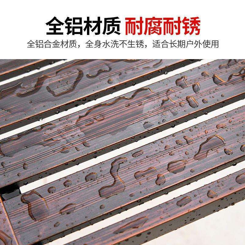 北灿外桌椅铝庭院全铝休闲花园家具铸别墅防晒露天RMY客户厅艺铁