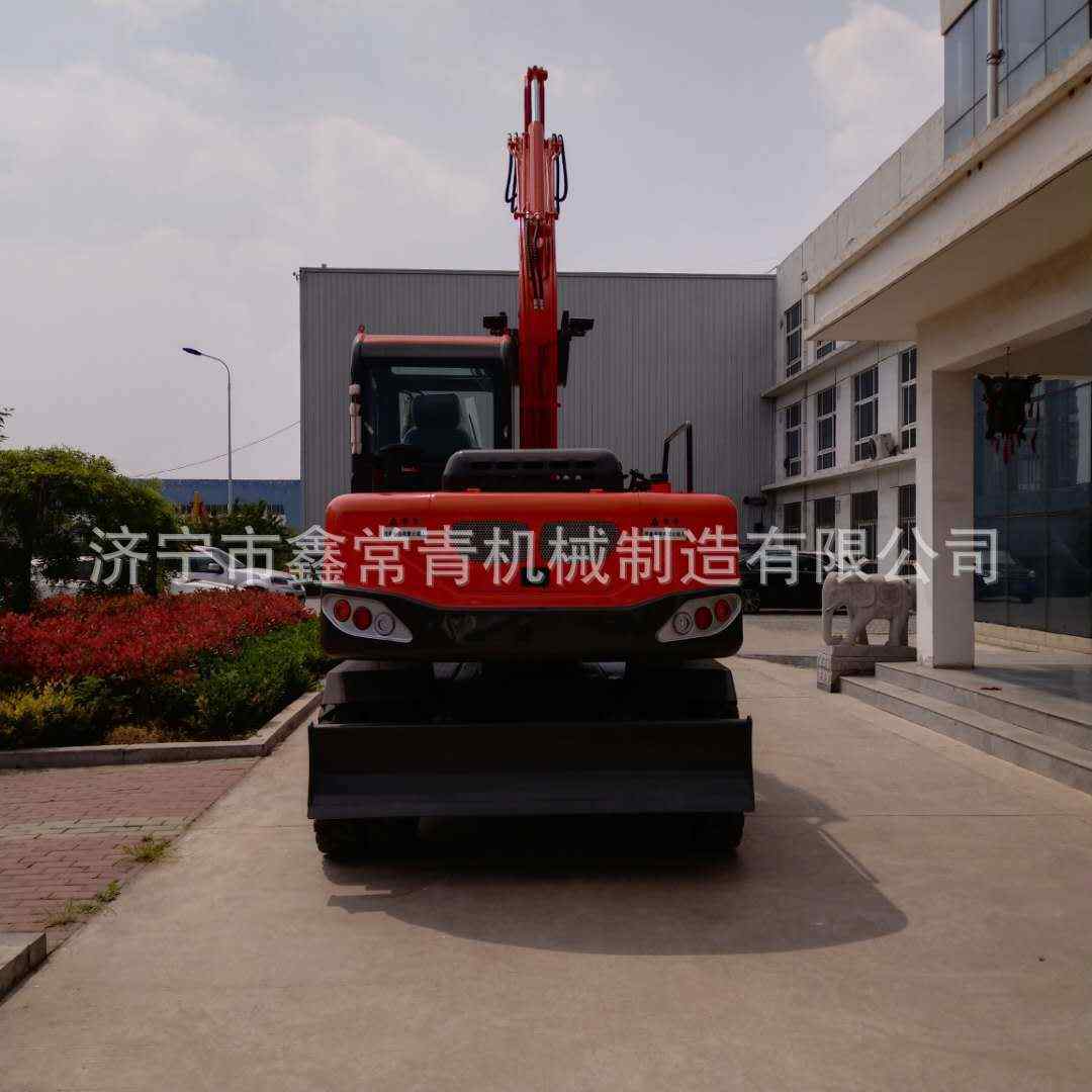 挖掘机 SD75-9A型轮式挖掘机 建筑工地挖掘机械 工程轮式挖掘机