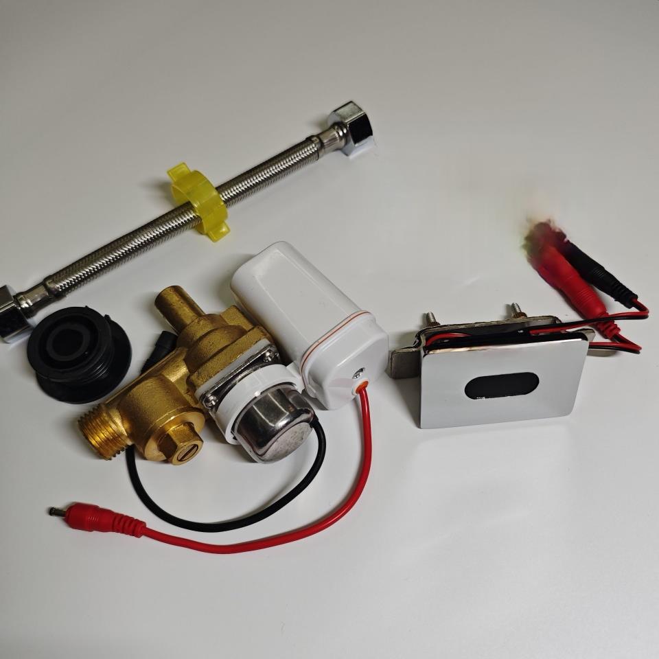 小便斗红外线一体式感应器全铜冲水器小便池冲洗阀AGY100/612/623