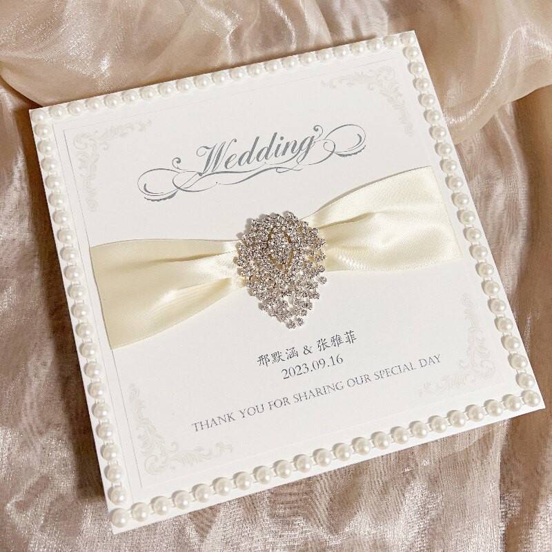 婚礼签名册礼金簿礼单本高级纸创意个性婚宴签到本结婚记账本定制