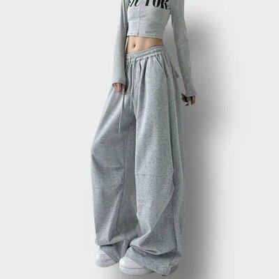 S 62964 Women Spring Sweatpants Casual Loose休闲运动裤
