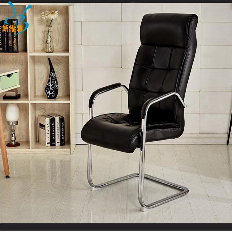 工电脑网布现代简椅约办公椅弓形职员椅员椅家用BWY-5000升降转椅