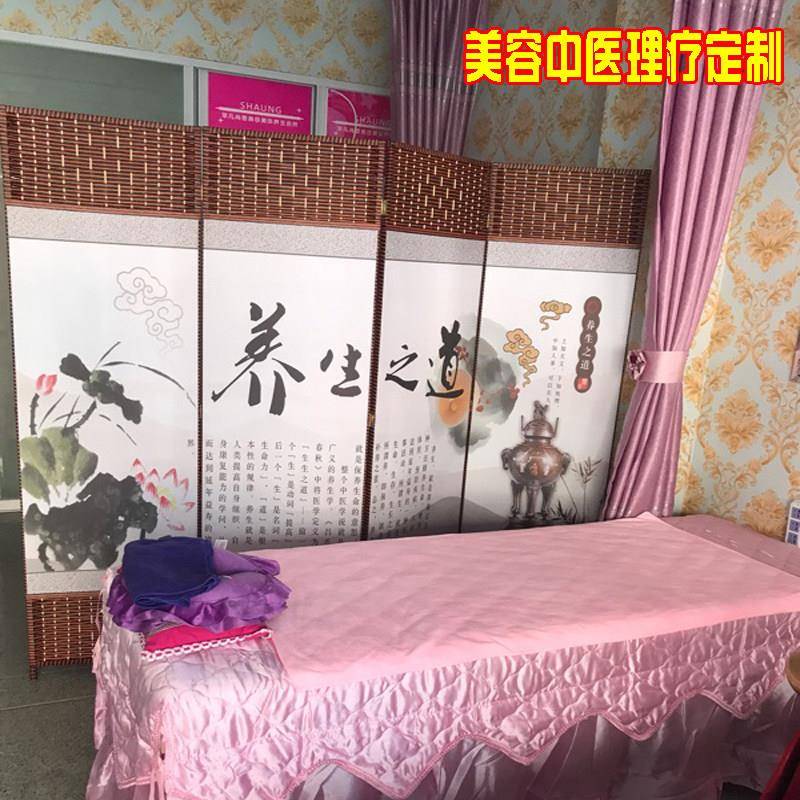 简易屏隔断603折屏遮平挡风简约现折叠移动布艺玄关中墙式风挡风