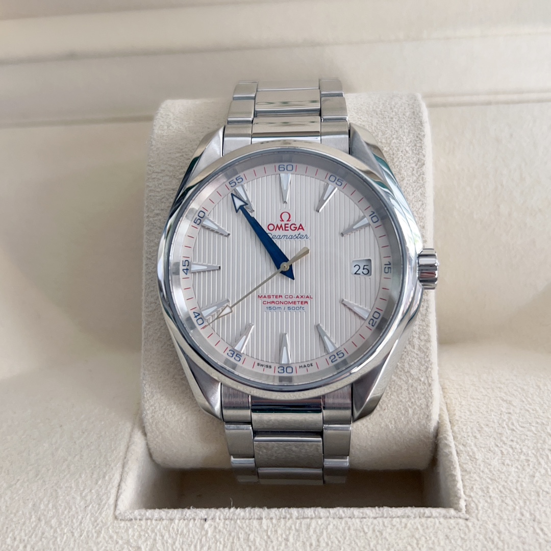 [9.8新]欧米茄海马高尔夫版男表自动机械手表231.10.42.21.02.004