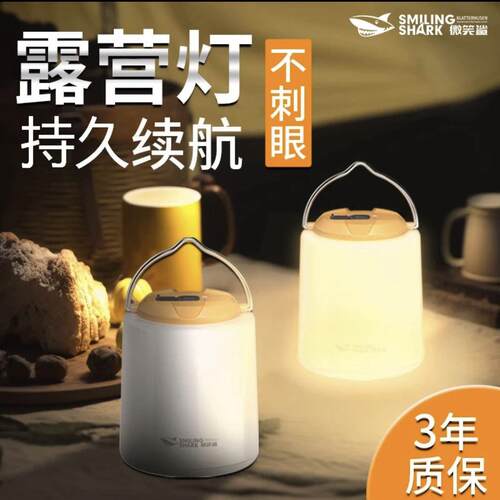 露营灯超长续航超亮户外挂钩野营氛围营地灯应急充电照明灯帐篷灯