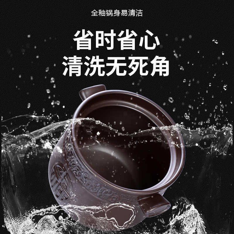 砂锅炖锅家用燃气耐高温陶瓷锅煲仔饭可干烧专用汤煲大沙锅煲汤锅
