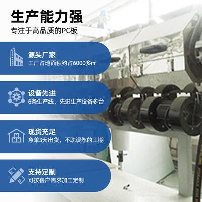 PC透明蜂窝阳光板室外茶亭休息区透光隔热隔音中空板工厂现货