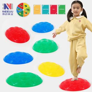 跨境热卖儿童踩踏过河石龟背室内幼儿园早教感统训练器材户外玩具