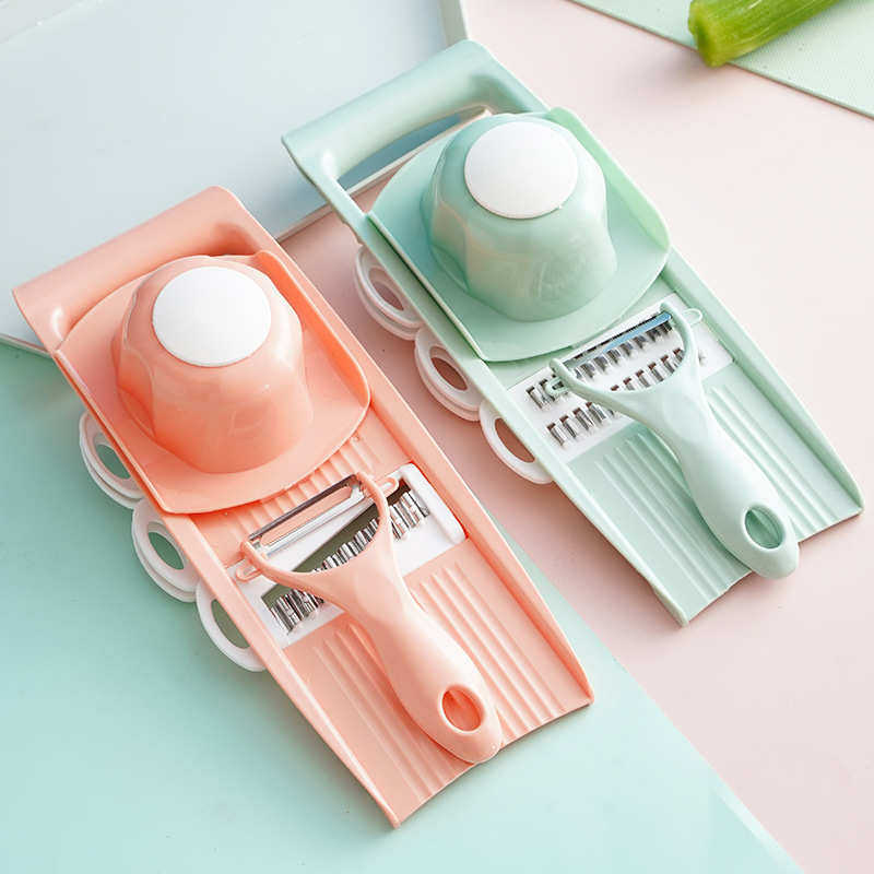 多功能擦菜板套装擦菜板护手花式刨丝插板蔬菜刨片切菜器切丝器,厨房/烹饪用具,水果削皮器,淘宝优惠券,粉丝福利购,淘宝优惠卷