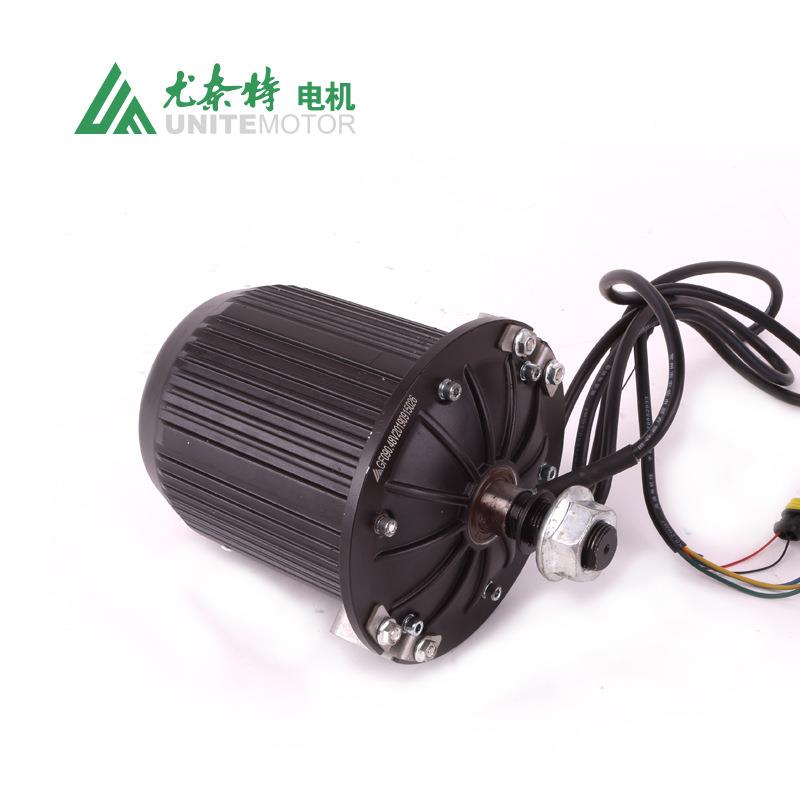 无刷直流电动清扫车滑板车休闲车主刷电机GF090A-600W48V