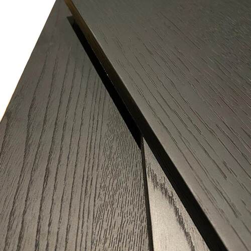 黑橡木实木墙板天然木皮木饰面实木护墙板实木贴皮涂装板木饰面