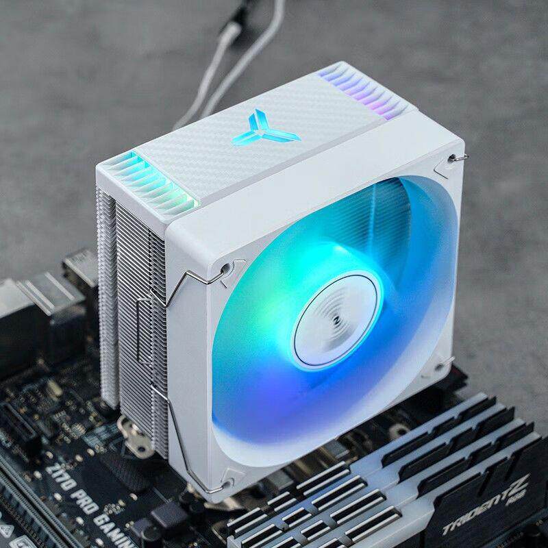 乔思伯CR1400EVO CPU散热风扇5V ARGB同步灯光PWM兼容13代 AM5
