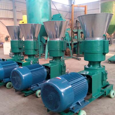 饲料秸粒米机饲料机颗小型家用养殖牛羊鱼秆玉制粒机颗粒机造FTH