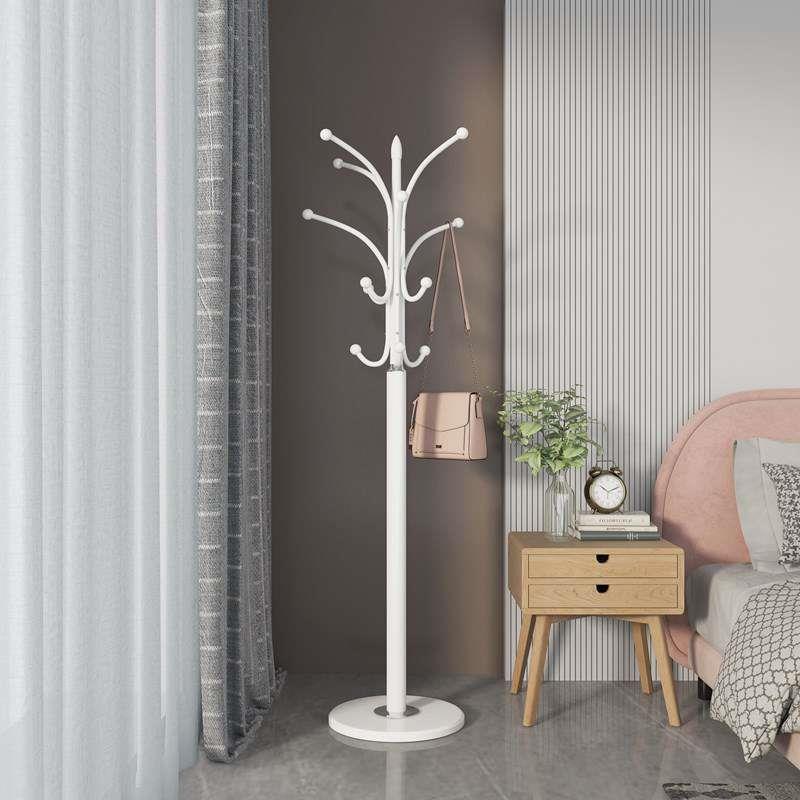 发财树帽挂衣架落地衣童架64164087入户口儿房室内架卧子铁艺浴巾