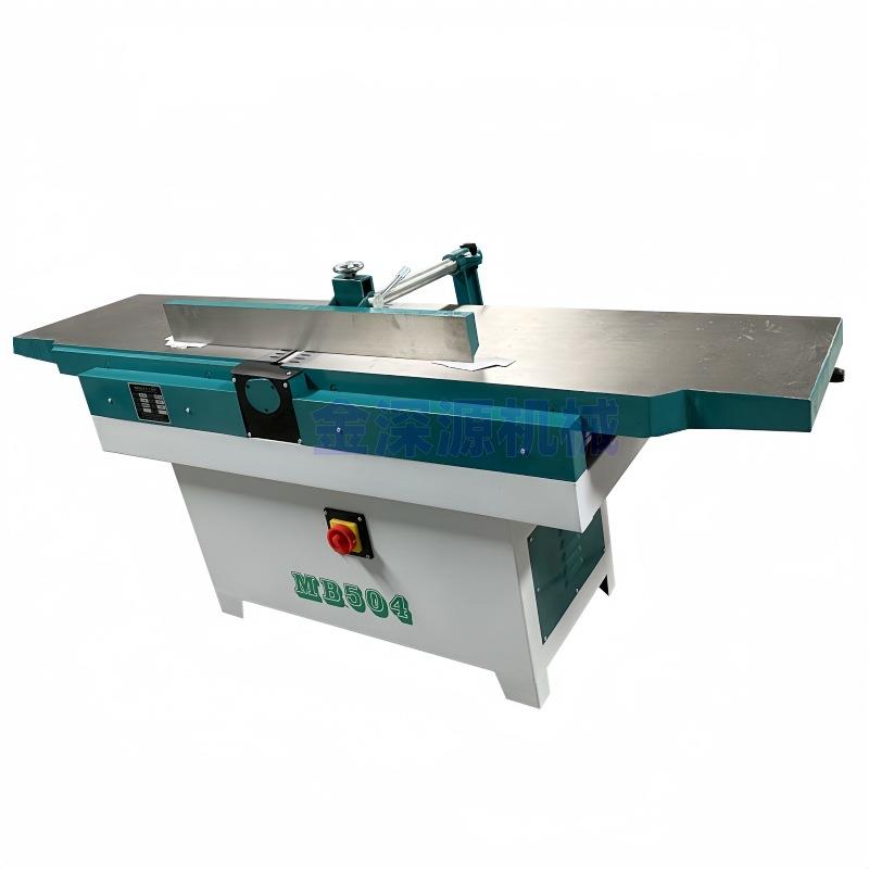 拼板木材菜板拼缝MB523524B台式重型斜口压刨木工斜口刨平面刨床