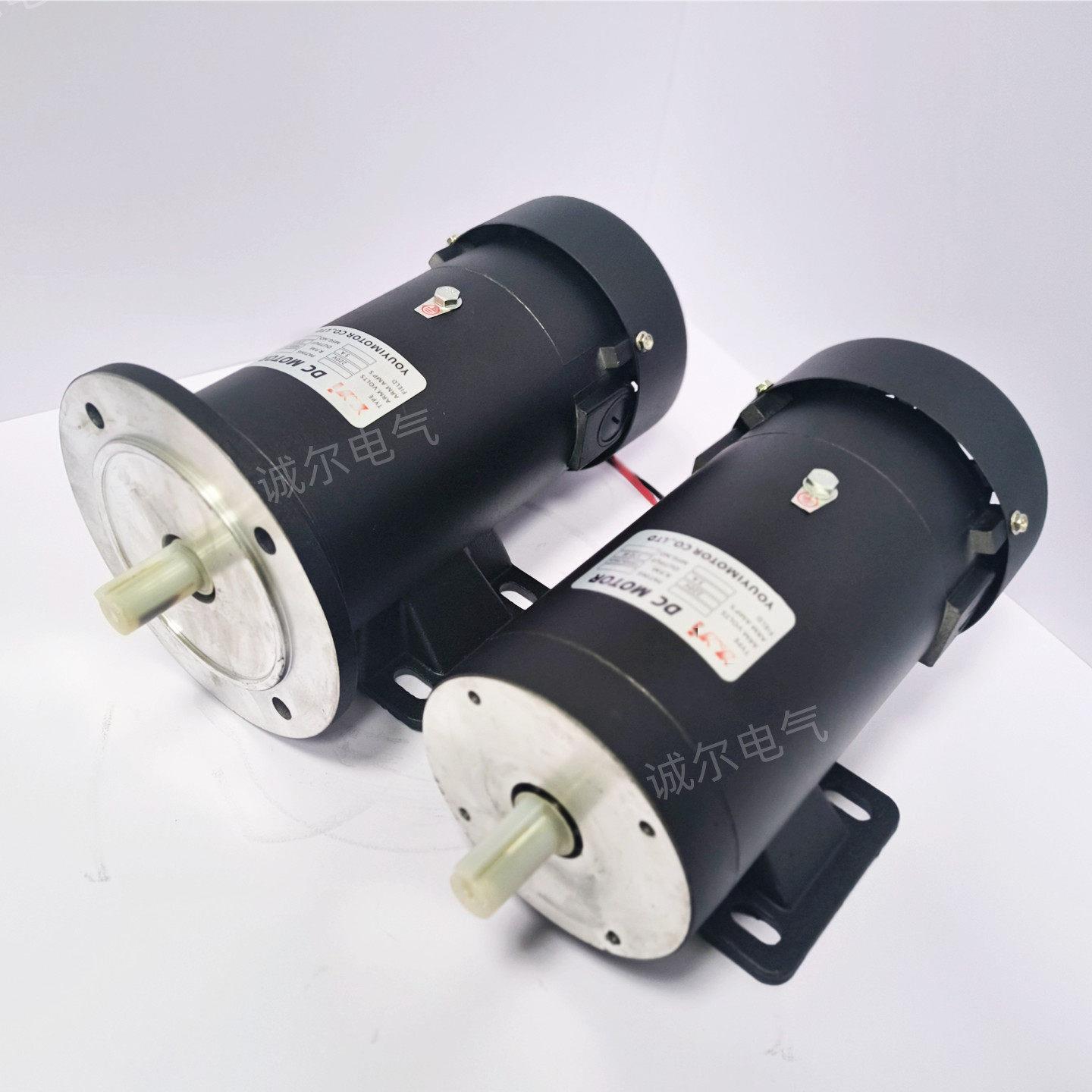 永磁直流马达适用于工业的大功率调速电动机 DC220V750W高效率