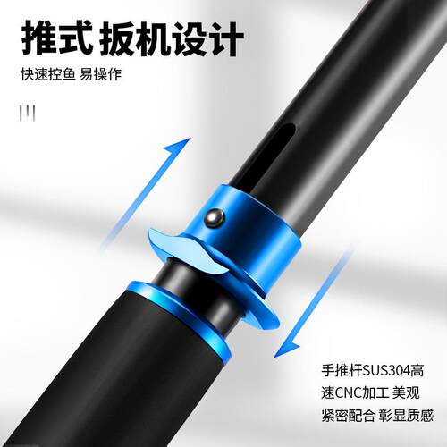 垂弦 加长大物蜘蛛铝合金冶猪控鱼器 多功能不伤鱼牢固夹鱼鱼钳 - 封面