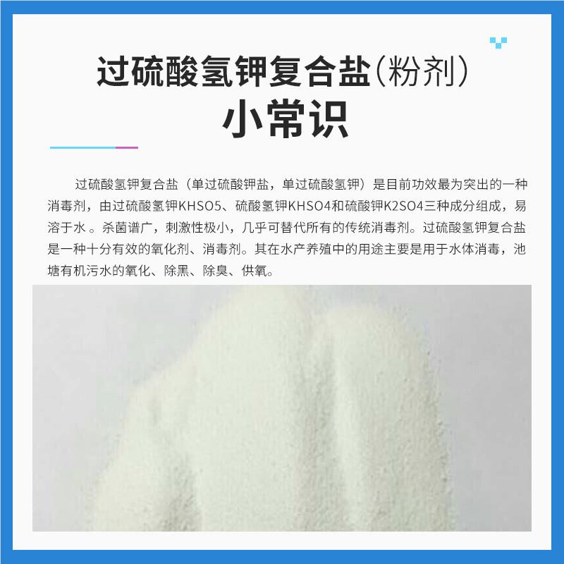 水产臭过酸硫氢钾复合盐other底改黑片水产养殖鱼塘消毒杀菌塘除