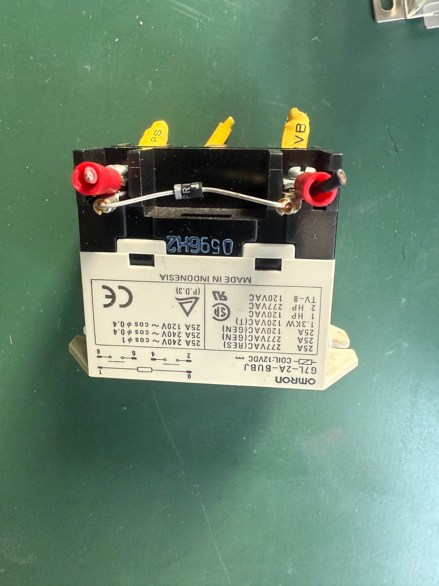 拆机原装 /功率继电器G7L-2A-BUBJ