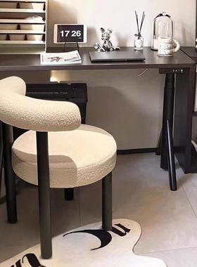 奶风化妆椅设计女生家用卧室网红衣帽油间师梳网红小DNSYK6jE户型