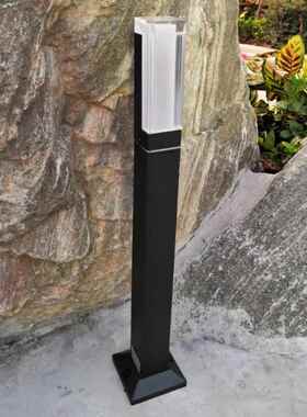 led户外地铝质坪灯方形亚克景BY-P1221观插地灯力别墅园林草灯庭