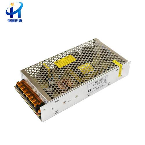 供应CE认证高质12V200W安防监控开关电源 灯条驱动电源