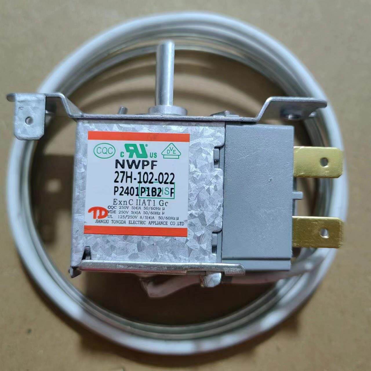 星星冰柜温控器27H-102-022冷柜温度开关冷冻冷藏柜机械温度开关